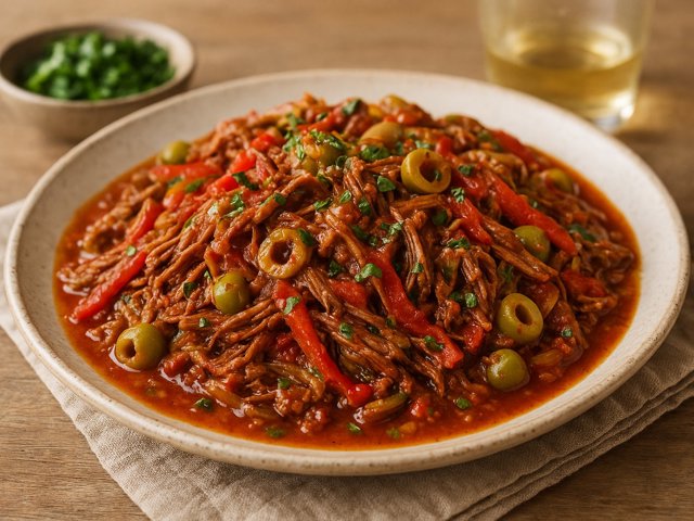 Ropa Vieja (Cuban Braised And Shredded Beef)