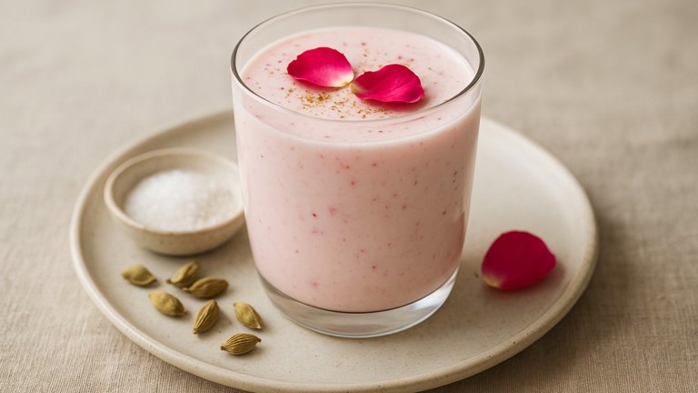 Rose & Cardamom Lassi