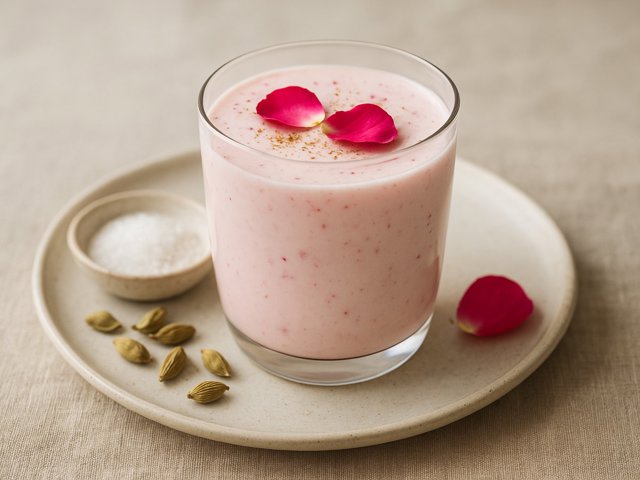 Rose & Cardamom Lassi