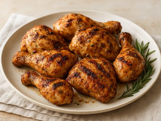 Rosemary Buttermilk Grilled Chicken