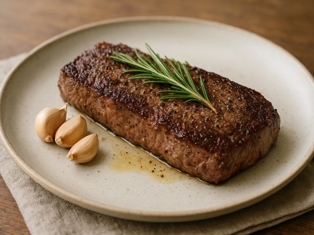 Rosemary-Seared Ny Strip Steak