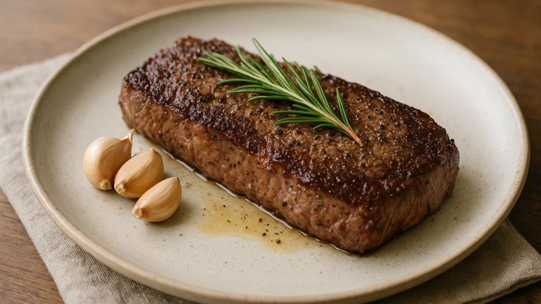 Rosemary-Seared NY Strip Steak