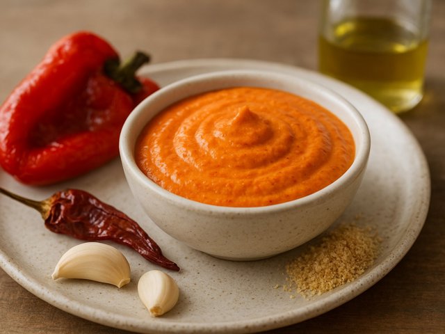 Rouille (Red Pepper–garlic Mayonnaise) (I)