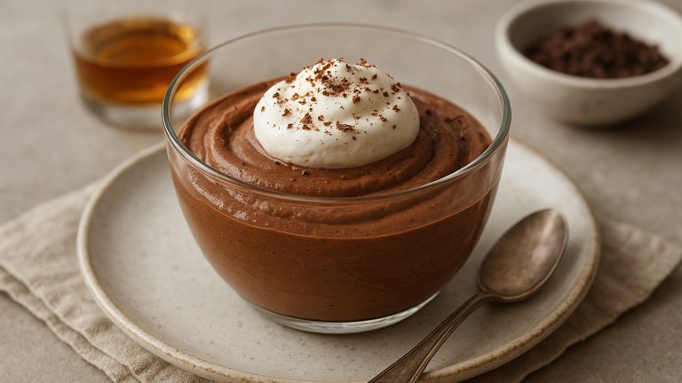 Rum Chocolate Mousse