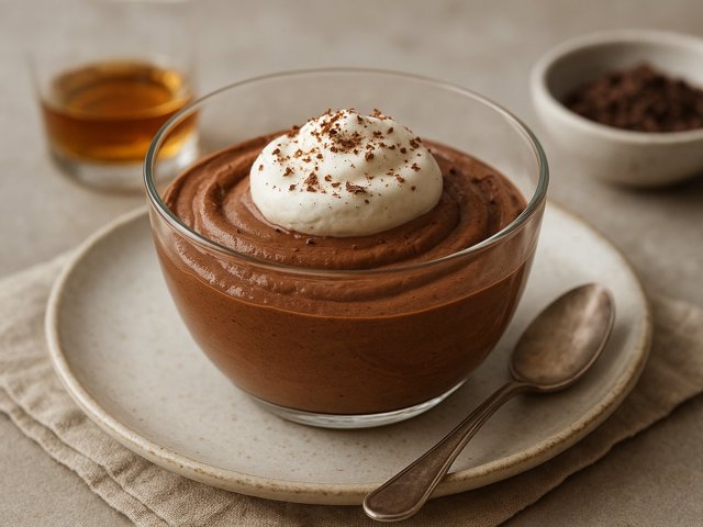 Rum Chocolate Mousse