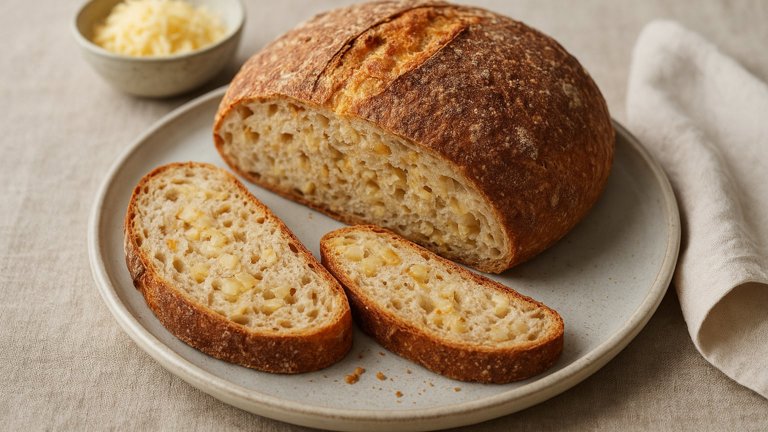 Rustic Lincolnshire Poacher And Onion Bread