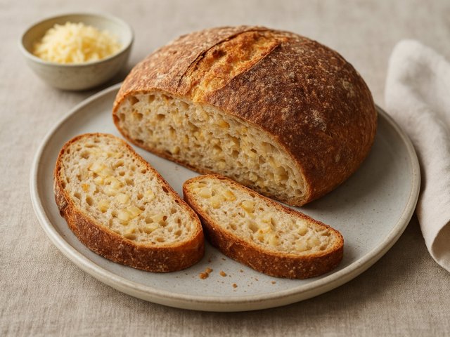 Rustic Lincolnshire Poacher And Onion Bread