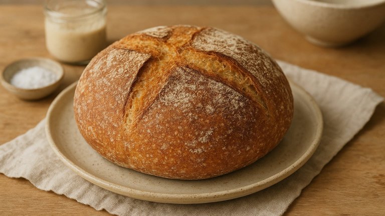 Rustic Sourdough Boule