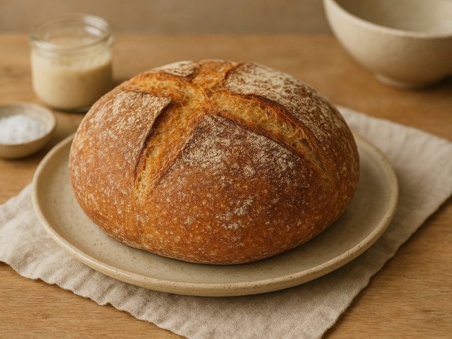 Rustic Sourdough Boule
