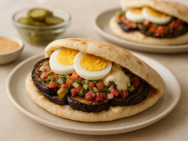 Sabich (Israeli Pita Sandwich)