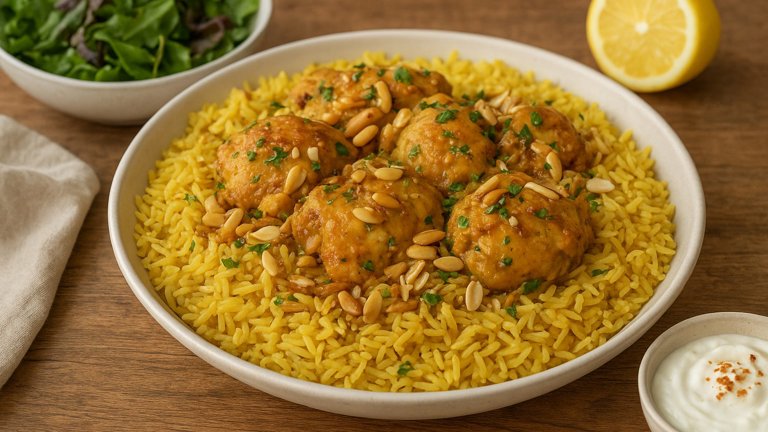 SAFFRON CHICKEN MANSAF
