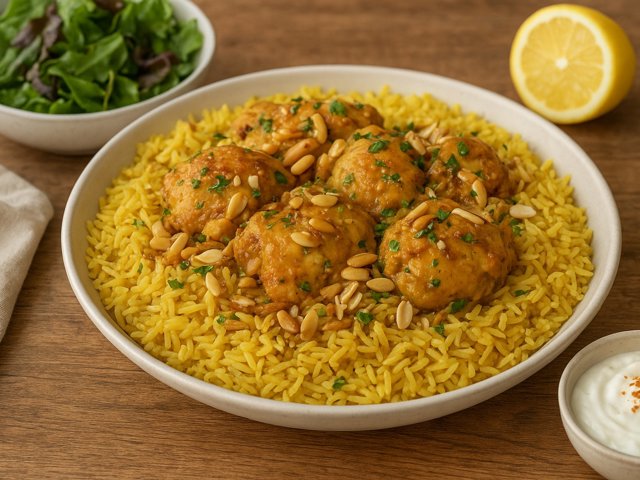 SAFFRON CHICKEN MANSAF
