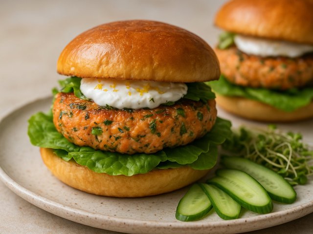 Salmon Burgers
