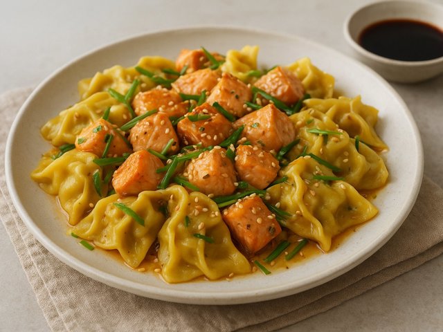 Salmon-Sesame