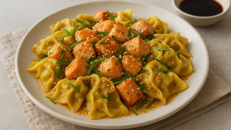 Salmon-Sesame