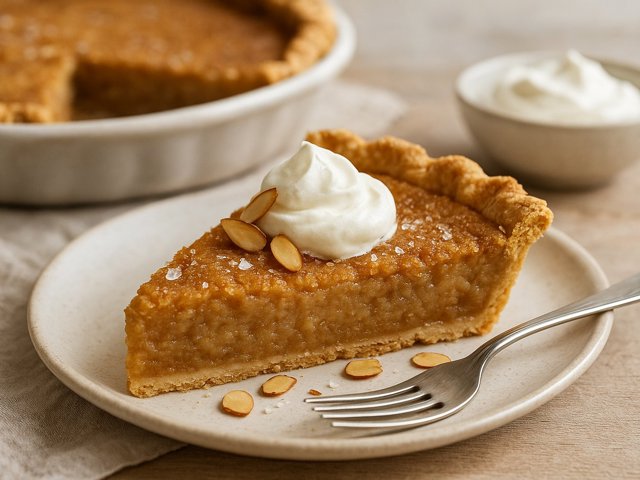 Salted Honey-Almond PIE