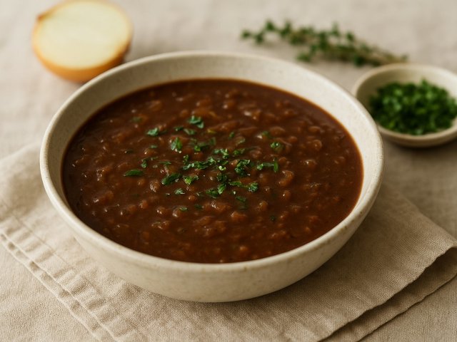 Sauce Lyonnaise (Brown Onion Sauce)