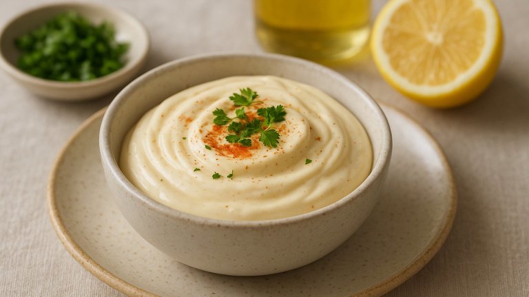 Sauce Parisienne (Eggless Mayonnaise)