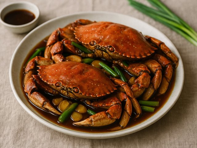 Saucy Dungeness Crab