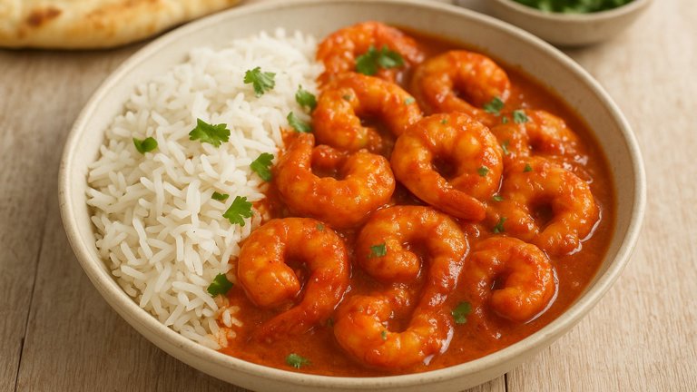 Saucy Shrimp Curry