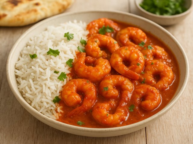 Saucy Shrimp Curry