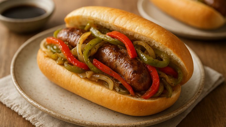 Sausage And Pepper Sub