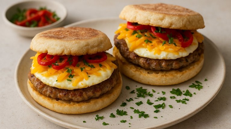 Sausage & Egg Sandwiches