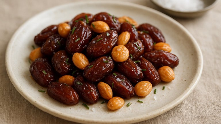 Sautéed Dates With Almonds