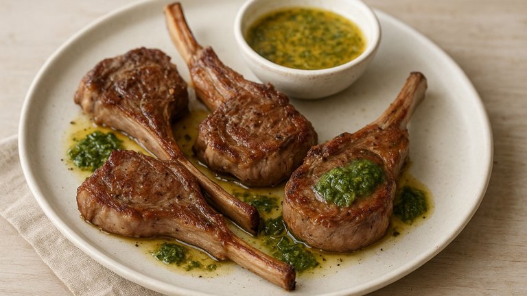 Sautéed Lamb Chops