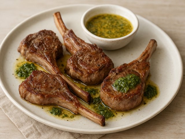Sautéed Lamb Chops