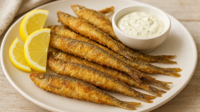 Sautéed Smelts Or Anchovies