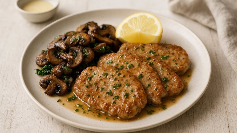 Sautéed VEAL Cutlets OR Scaloppine