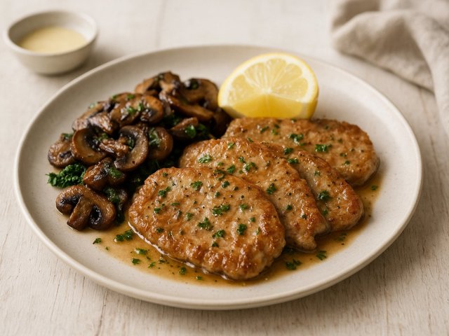 Sautéed VEAL Cutlets OR Scaloppine