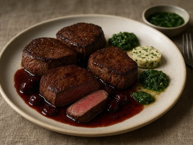 Sautéed Venison Steaks