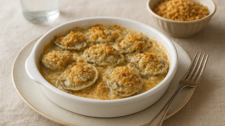 Scalloped Oysters
