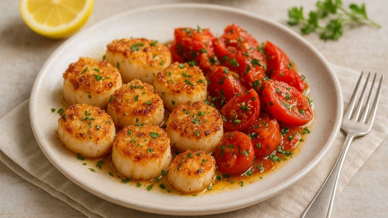 Scallops Meunière