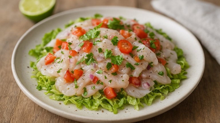 SEA BASS Ceviche