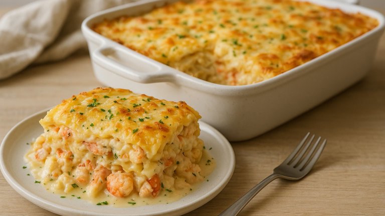 Seafood Lasagna