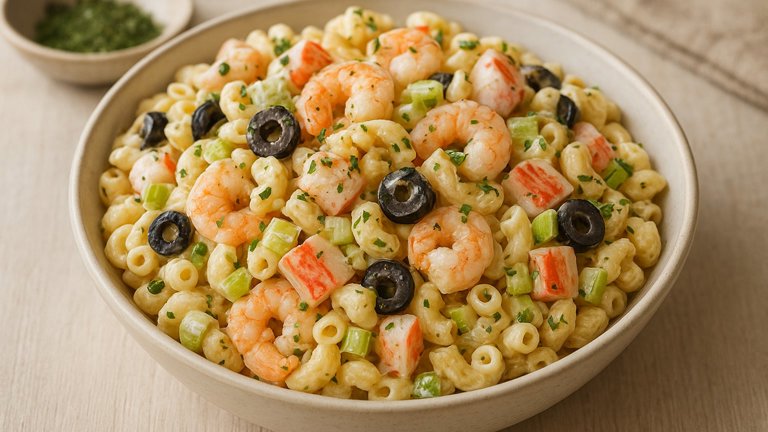 Seafood Macaroni Salad