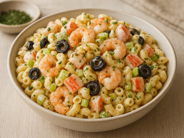 Seafood Macaroni Salad