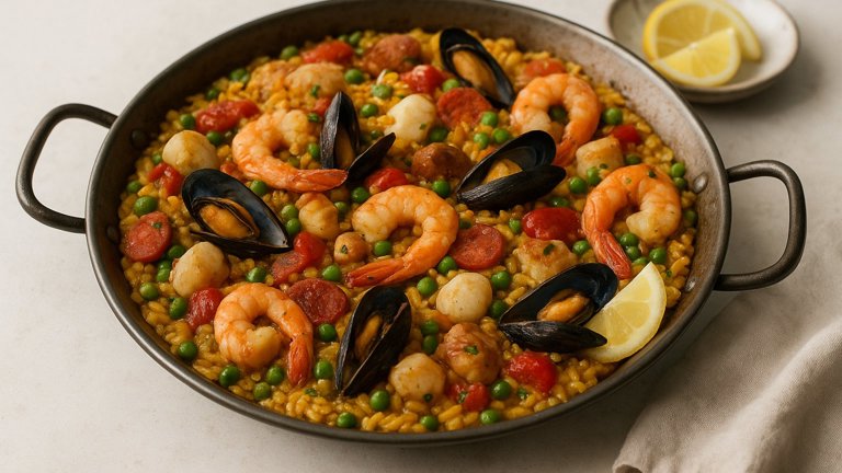 Seafood Paella