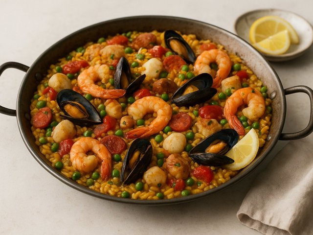 Seafood Paella