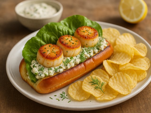 Seared Scallop Roll