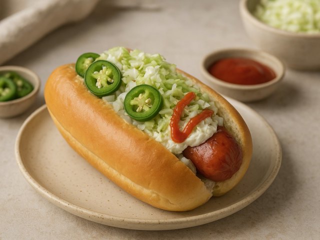 Seattle-Style Hot Dog
