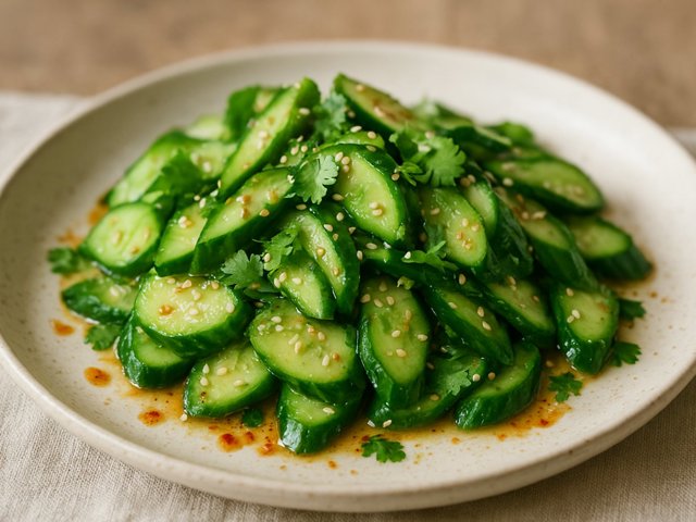 Sesame Cucumber Salad