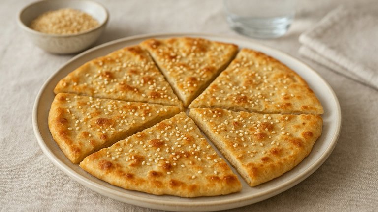 Sesame Flatbread