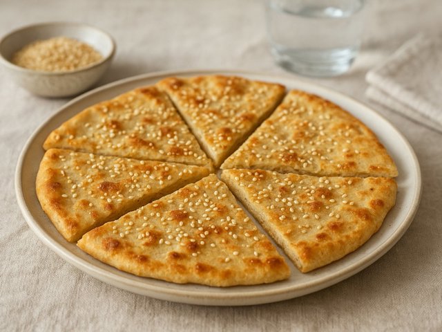 Sesame Flatbread