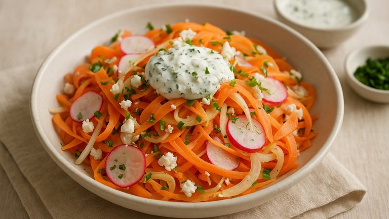 Shaved Carrot Salad