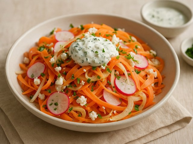 Shaved Carrot Salad