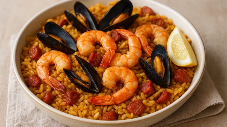 Shellfish Paella